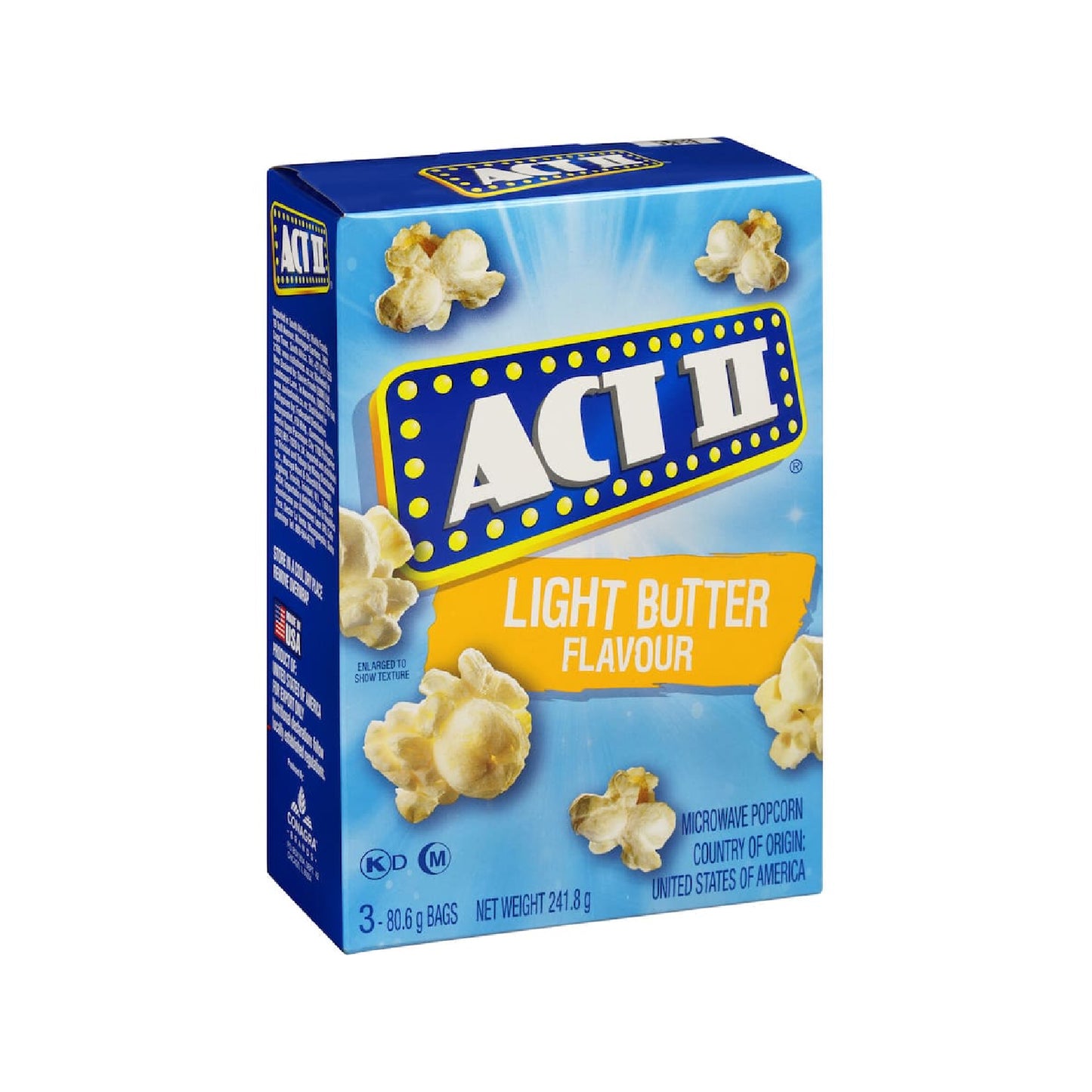 Act II 第二幕 劇場爆米花 微波爆米花,一盒3入 #電影 #鹹甜激推