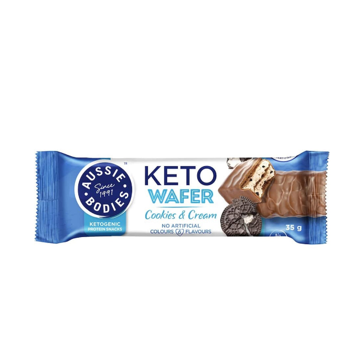 Aussie Bodies 生酮能量棒 巧克力榛果、黑巧薄荷、奶油餅乾 Keto Nutrition Bar 35g #生酮必備
