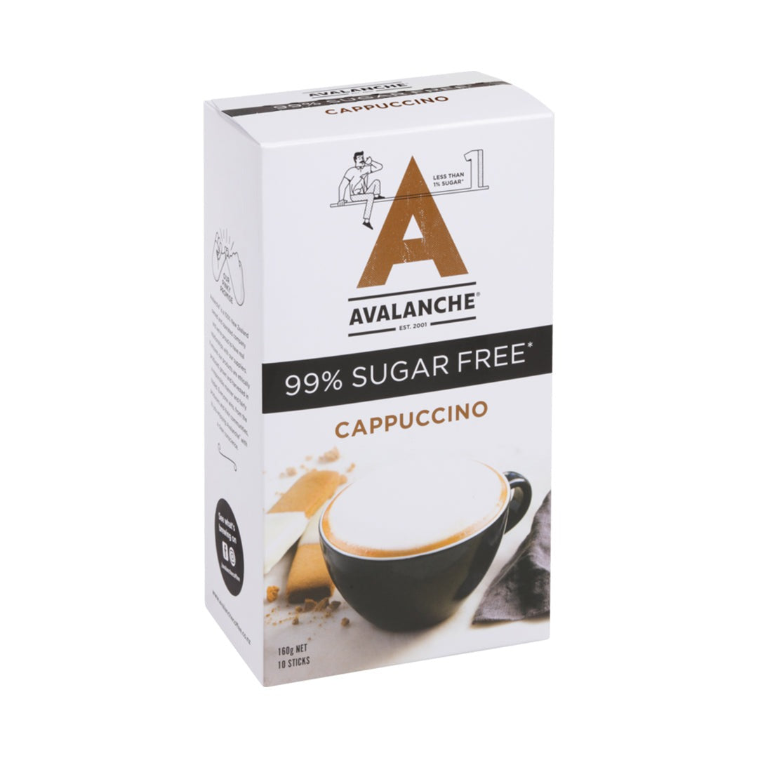 Avalanche 焦糖拿鐵 99% Sugar Free Cappuccino, 160g 10包