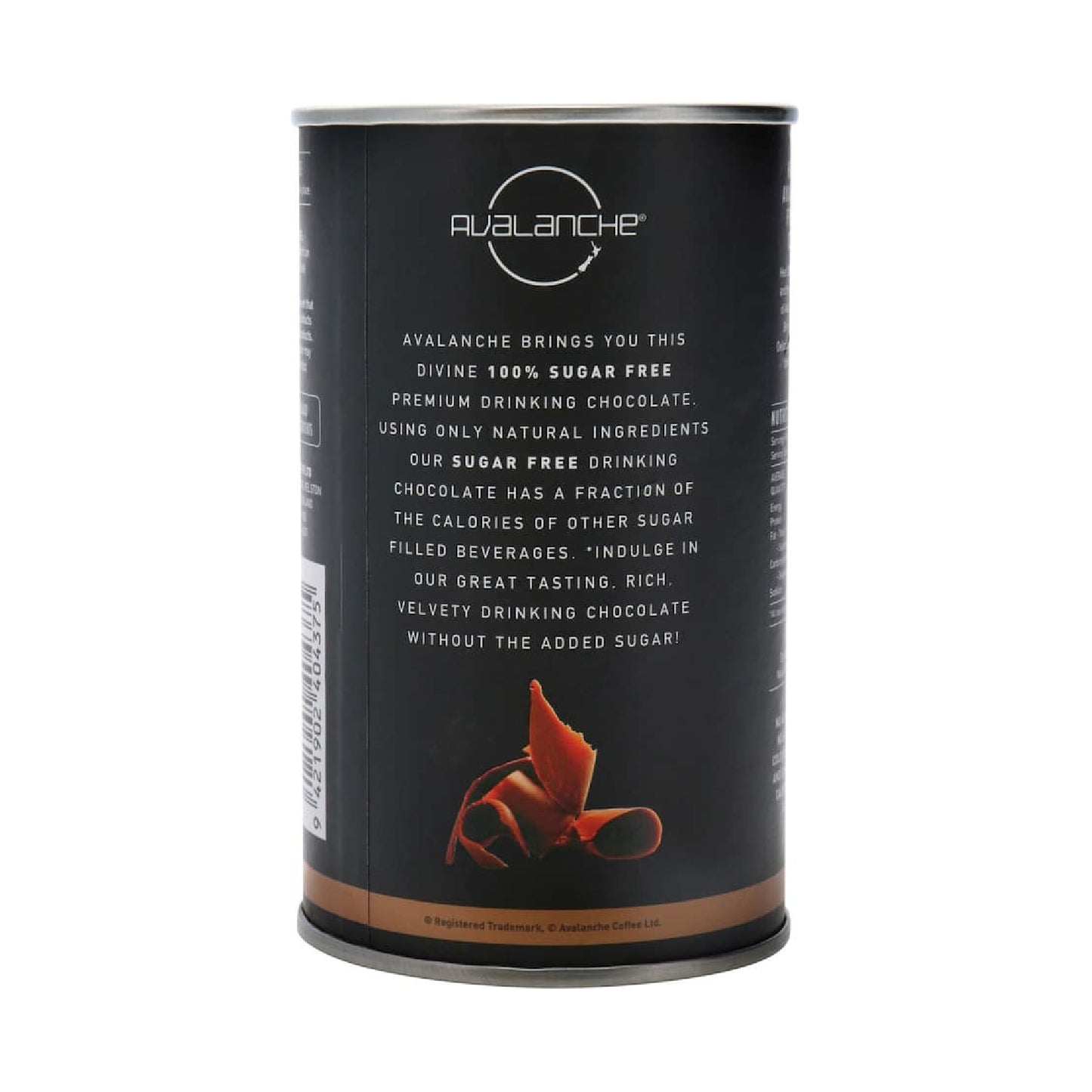 Avalanche 即溶無糖巧克力 200g罐裝 #生酮 #減醣 #Stevia #甜菊糖 #三高