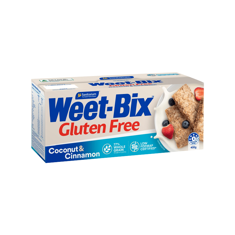 Sanitarium Weet-Bix Gluten Free 無麩質 原味 375g/ 椰子肉桂 400g 一盒 好好吃早餐