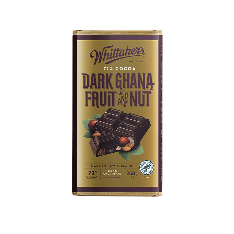 Whittaker’s 經典黑巧克力磚系列|62%黑巧克杏仁/ 62%黑巧鹽味焦糖/ 72%堅果果乾 250g #苦甜 #超大片