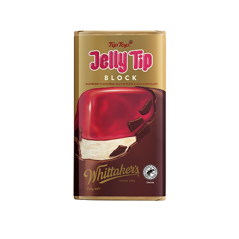 Whittaker’s 特別系列 / Hokey Pokey Crunch 蜂巢糖果脆片 / Jelly Tip 冰淇淋樹莓果凍 250g #超受歡迎 #禮物