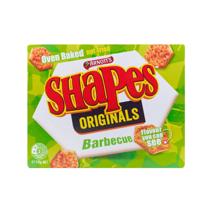 Arnott’s Shapes 雅樂思 烘烤脆餅 燒烤BBQ Crackers Bbq 175g #胖粿推推 #必買