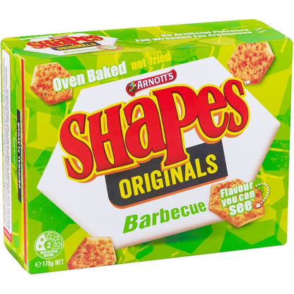 Arnott’s Shapes 雅樂思 烘烤脆餅 燒烤BBQ Crackers Bbq 175g #胖粿推推 #必買