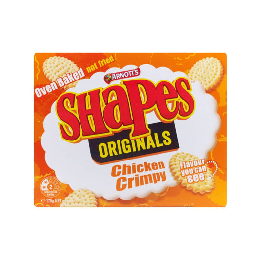 Arnott’s Shapes 雅樂思 烘烤脆餅 香濃雞汁 Chicken Crimpy 175g #胖粿推推 #必買