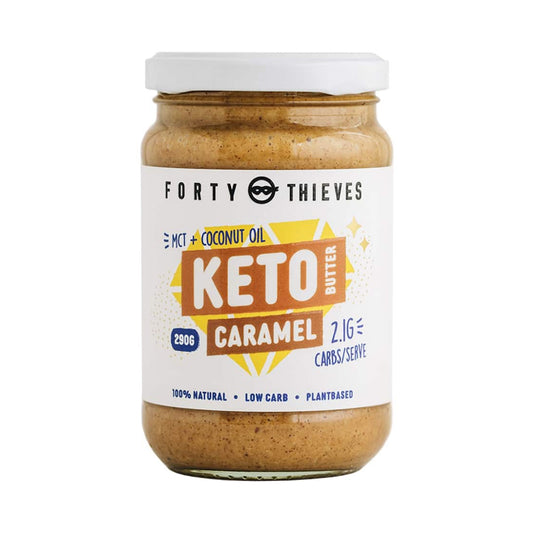 Forty Thieves 生酮 堅果焦糖醬 Keto Butter Caramel #椰子油 #啟動生酮 #低碳飲食 #生酮飲食