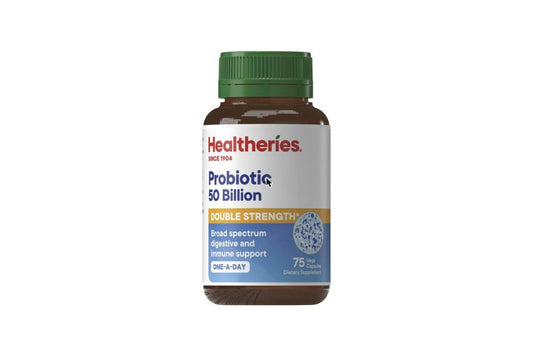 Healtheries Probiotic 50 Billion 益生菌 75顆膠囊｜#腸道好菌 #消化順暢 #長期補充 #澤叔