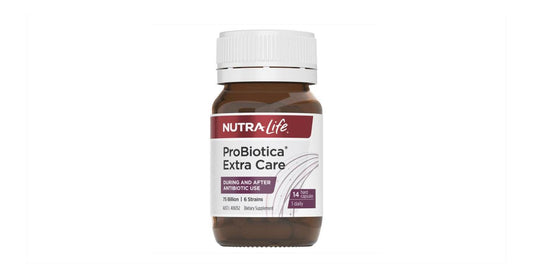 NutraLife ProBiotica Extra Care 75 Billion 14 Capsules 益倍多加強護理益生菌 750億 14顆旅行裝｜#療程後調理 #14天腸道修復 #6株強效複方