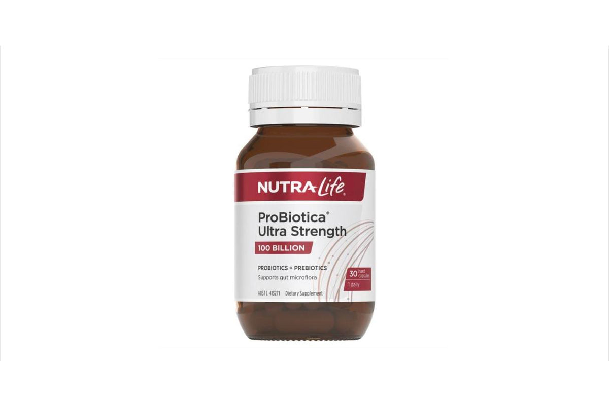 NutraLife ProBiotica Ultra Strength 100 Billion 30 Capsules 益倍多頂級強效益生菌 1000億 30顆膠囊｜#高濃度 #一天一顆 #最強後盾 #腸道