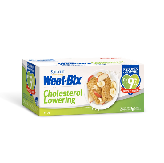 Sanitarium Weet-Bix Cholesterol Lowering 降膽固醇麥片 每份含2g植物固醇 四週降低9%