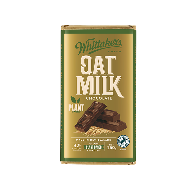 Whittaker’s Oat Chocolate 燕麥奶巧克力 #乳糖不耐 #素食可用