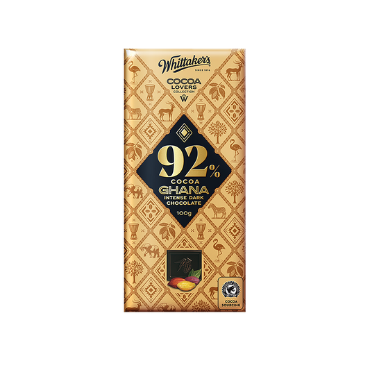 Whittaker’s Specialty 極致黑巧克力系列｜92% / 86% / 76% / 70% 100g #苦甜巧克力 #大人系列