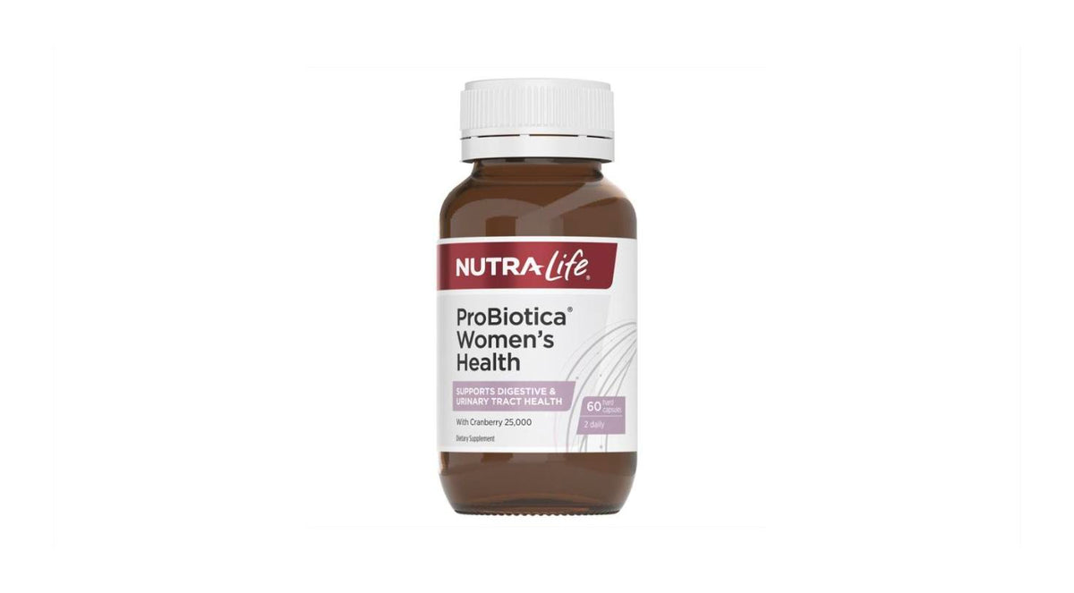 NutraLife ProBiotica Women's Health 60 Capsules 益倍多女性益生菌 60顆膠囊（含蔓越莓）｜#女性專屬 #蔓越莓 #私密保養 #腸道 #泌尿